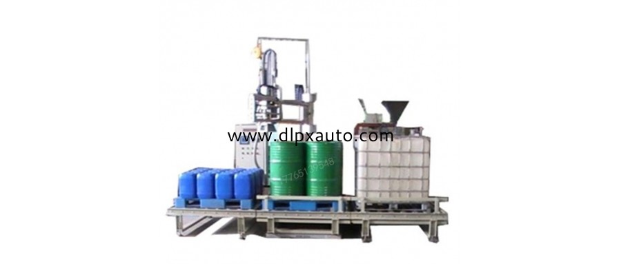 1000L噸桶制藥全自動托盤式灌裝機(jī)