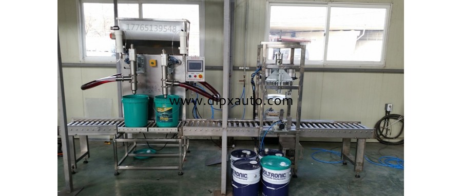25千克白乳膠液面式多用途防爆灌裝機(jī)