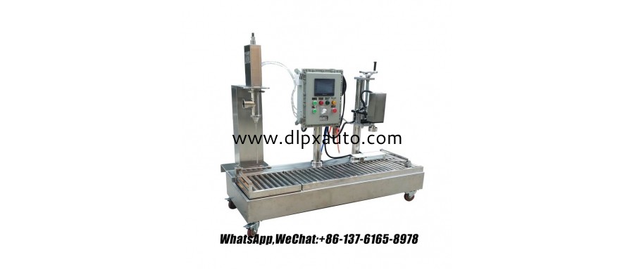用于油漆、化學(xué)品和潤(rùn)滑劑的高精度加侖灌裝機(jī)半自動(dòng) 18L 桶灌裝機(jī) 5 加侖桶 2