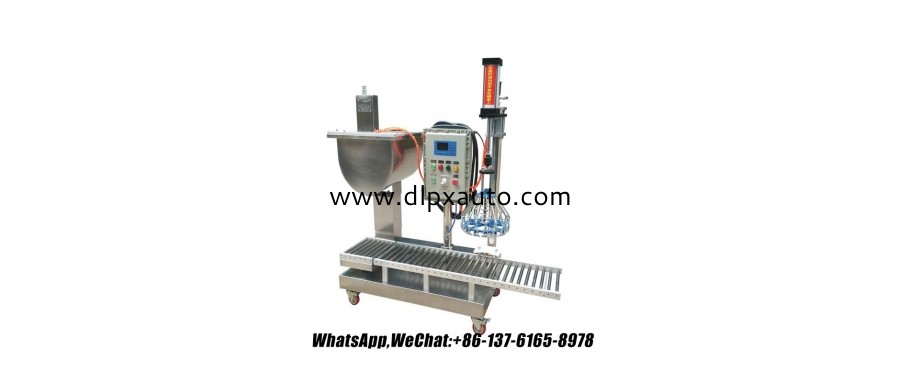 桶裝機(jī)出售 5 加侖工業(yè)液體產(chǎn)品自動(dòng)灌裝機(jī) 3